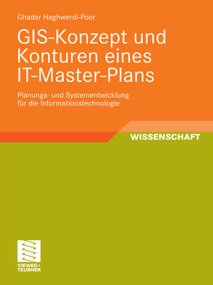 cover image of GIS-Konzept und Konturen eines IT-Master-Plans